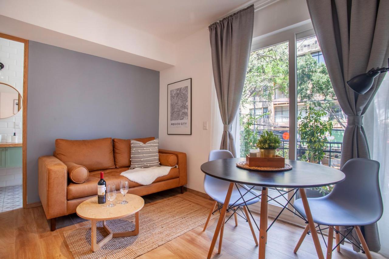Bright & Sweet Unit In The Heart Of Polanco. Apartamento Cidade do México Exterior foto